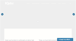 Desktop Screenshot of iqubz.com